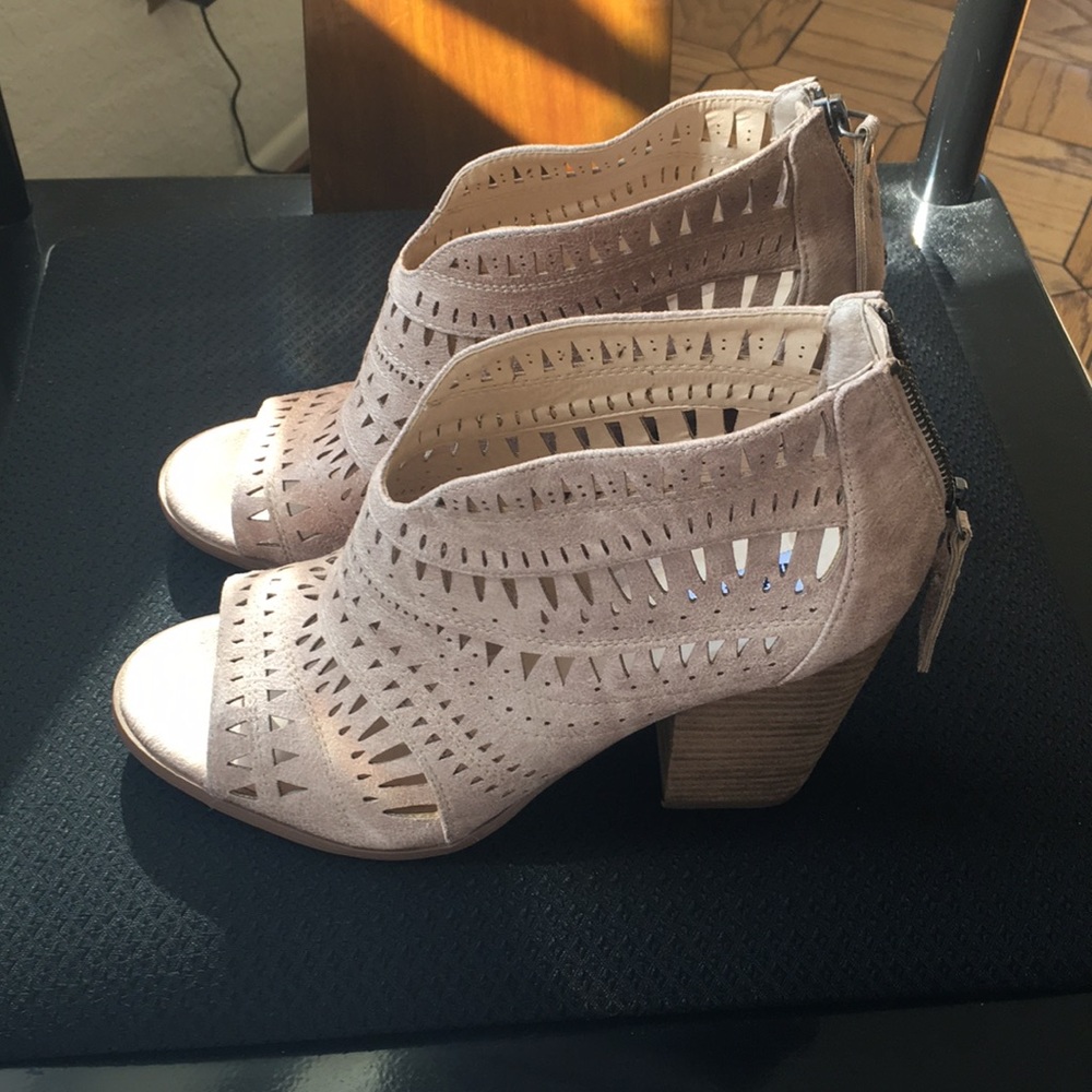 Not Rated Open Toe Bootie